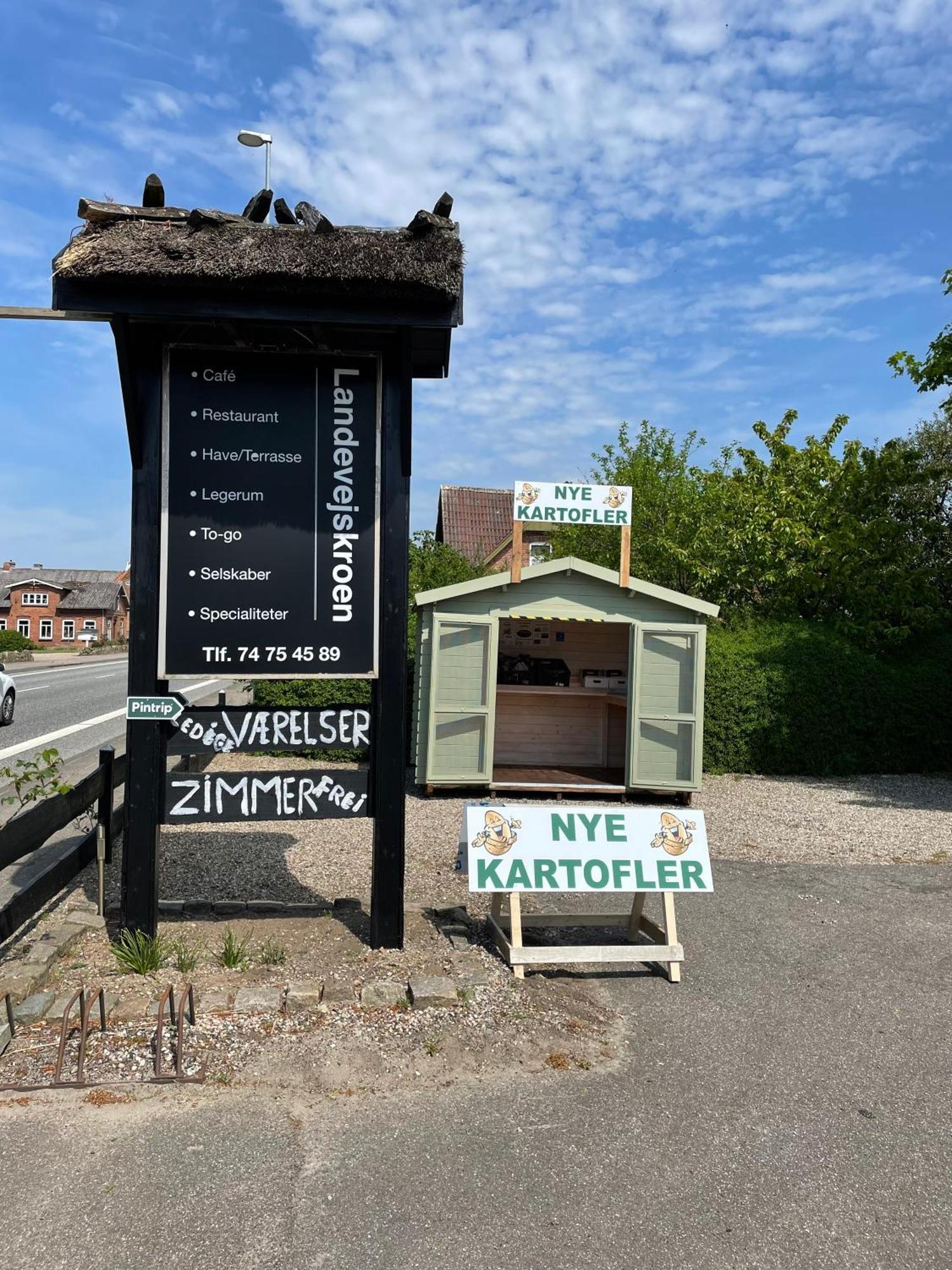 Dostrup Landevejskro & Motel Skærbæk Kültér fotó